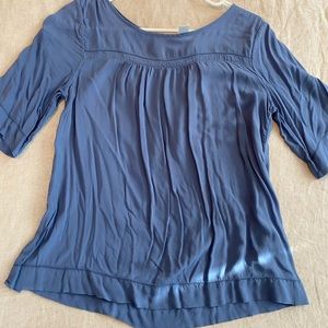 Old Navy Blue blouse, size medium